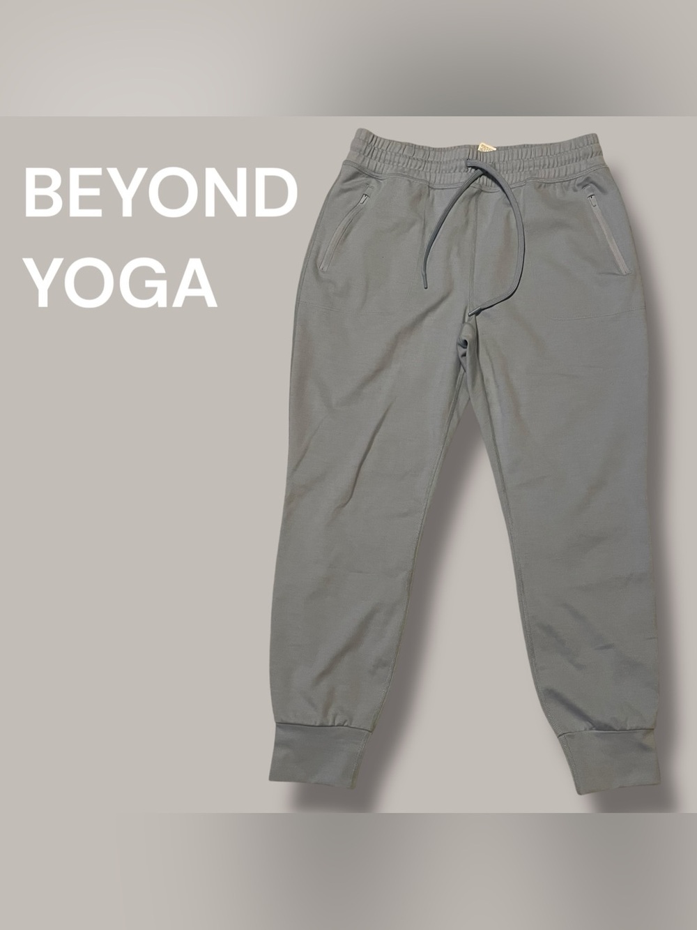 Beyond Yoga Baby Blue Spacedye Jogger Pants Size Medium NWOT